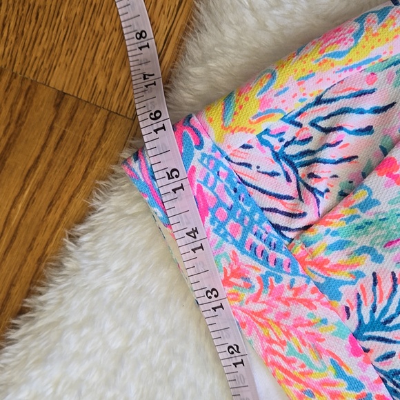 Lilly Pulitzer Pink/Blue Shorts, Womens Size 4 - Picture 3 of 10